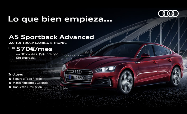 Oferta renting audi a5 sportback sevilla